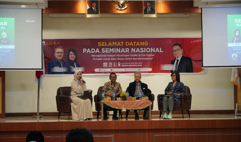 Universitas Internasional Batam (UIB) Gelar Seminar Hukum Persaingan Usaha di Era Digital Bersama KPPU RI